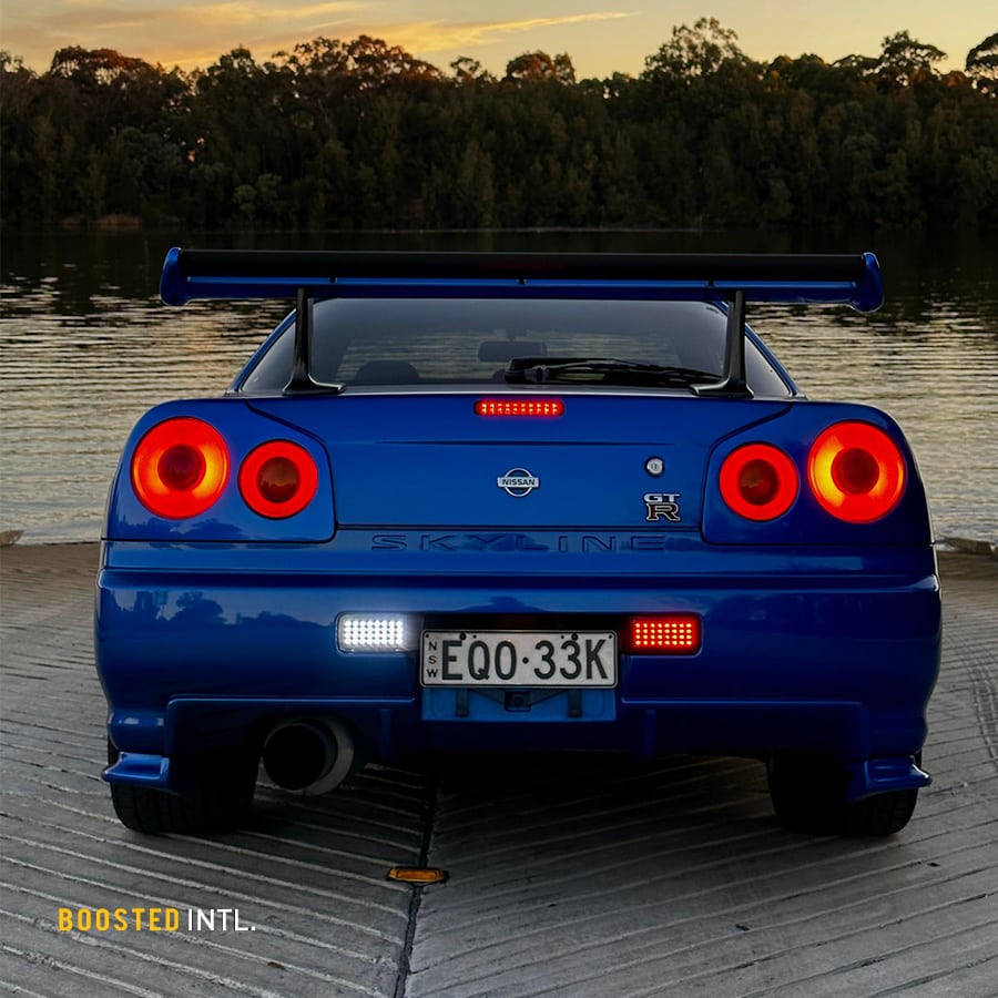 R34 SKYLINE – LED FOG & REVERSE LIGHT