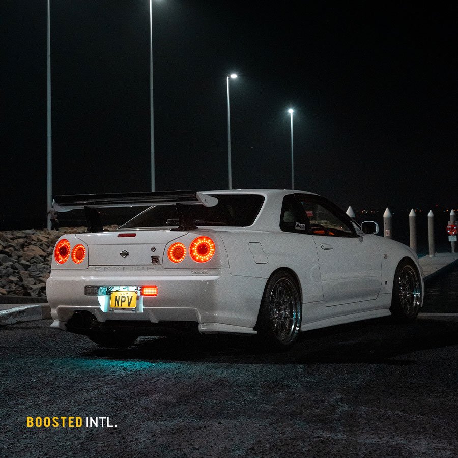 R34 SKYLINE – LED FOG & REVERSE LIGHT