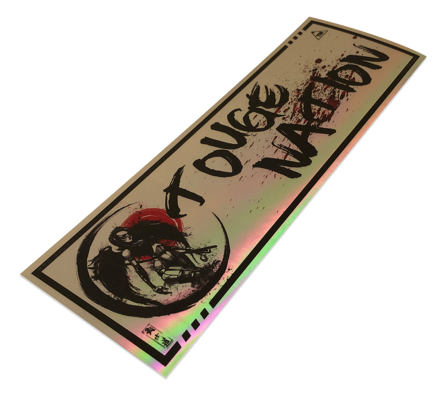 "SAMURAI ANGEL" HOLOGRAPHIC SLAP