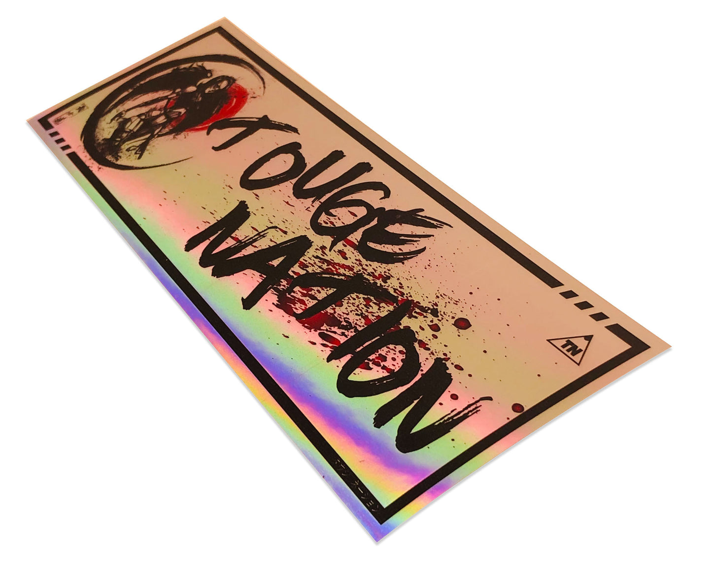 "SAMURAI ANGEL" HOLOGRAPHIC SLAP
