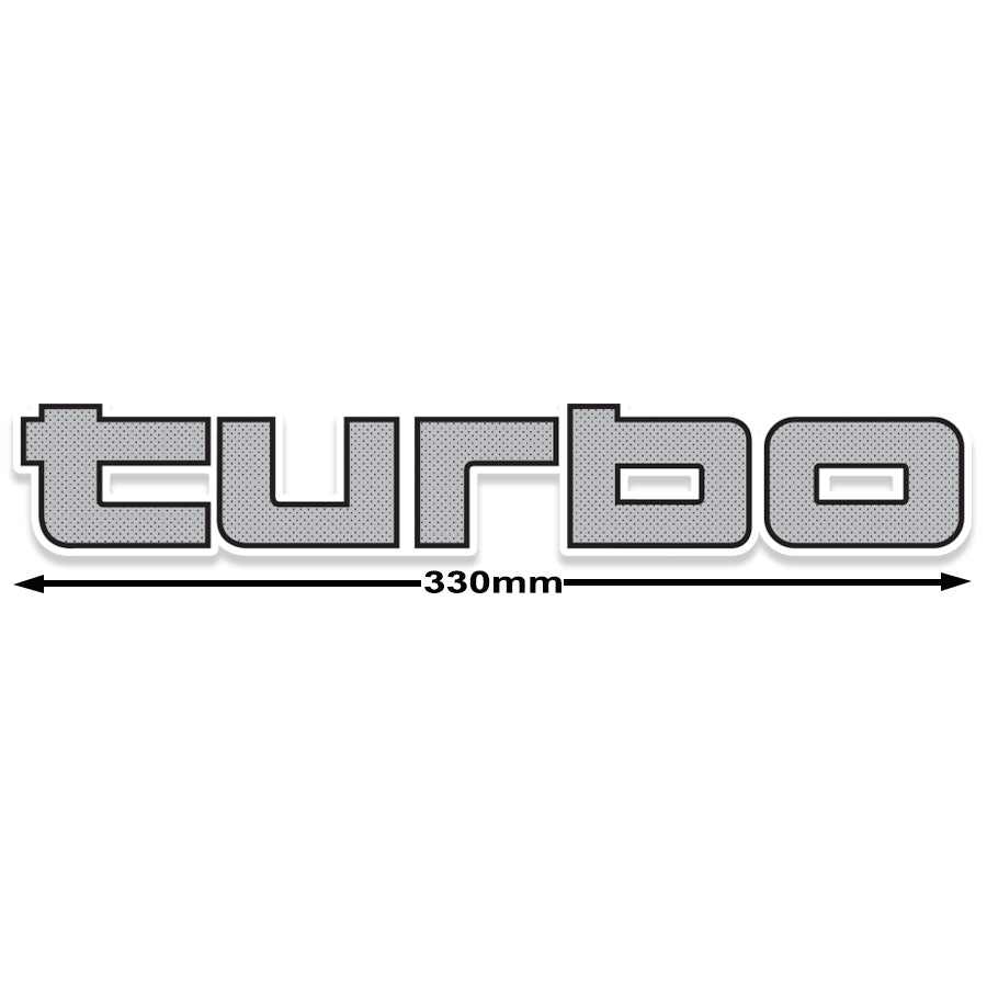 TURBO UPPER TAILGATE DECAL : 60-SERIES LAND CRUISER