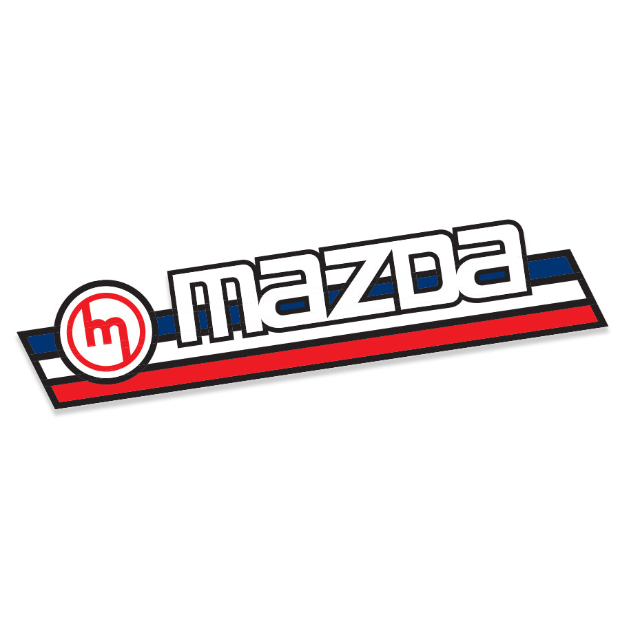 CLASSIC MAZDA DEALER STYLE DECAL