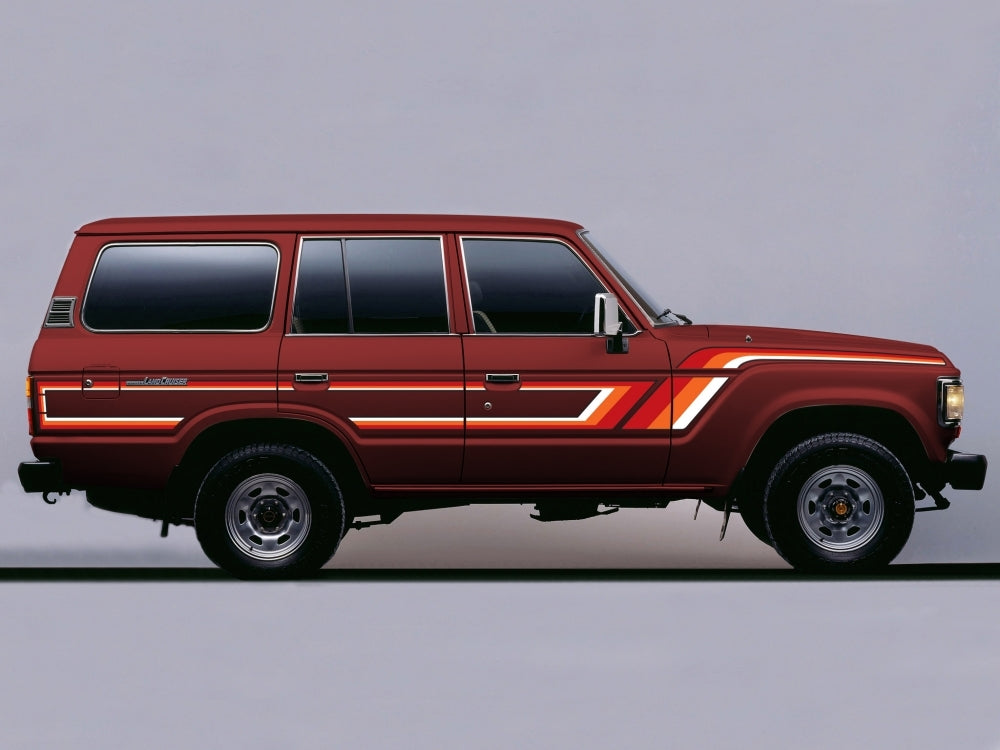 TANAMI BODY DECAL KIT : TOYOTA LAND CRUISER J60