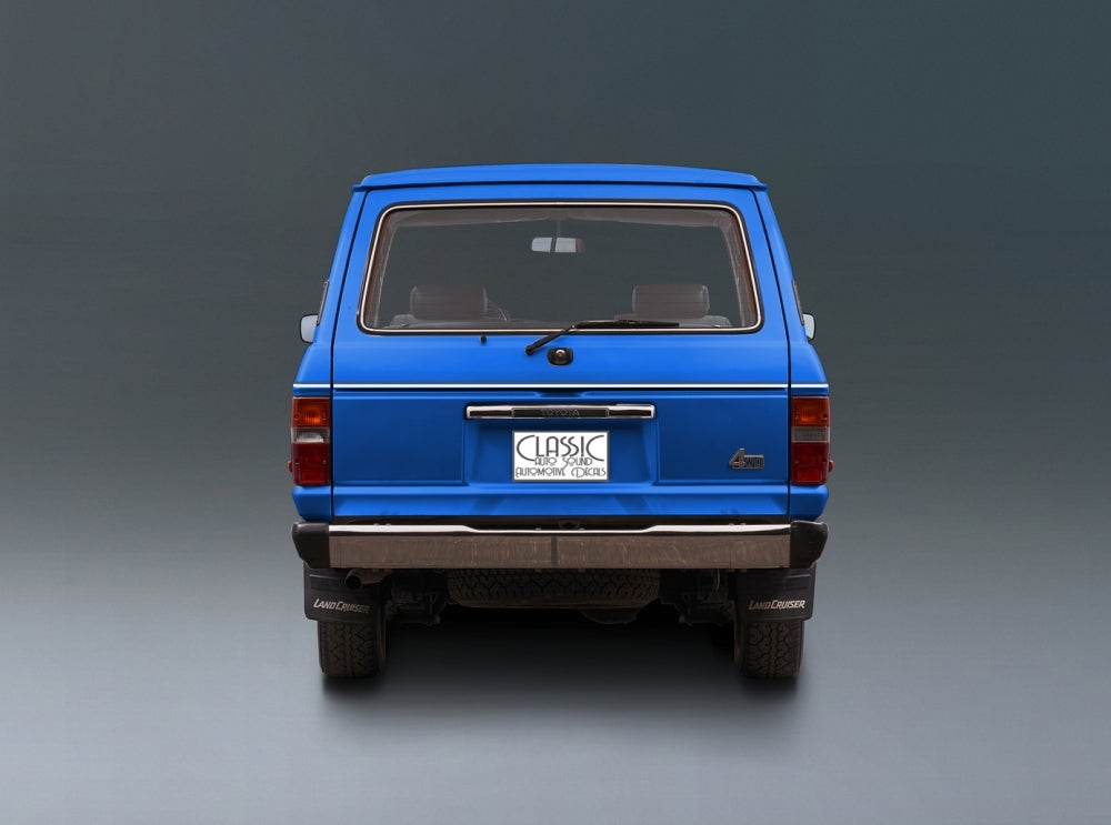 TUNCURRY BODY DECAL KIT : TOYOTA LAND CRUISER J60