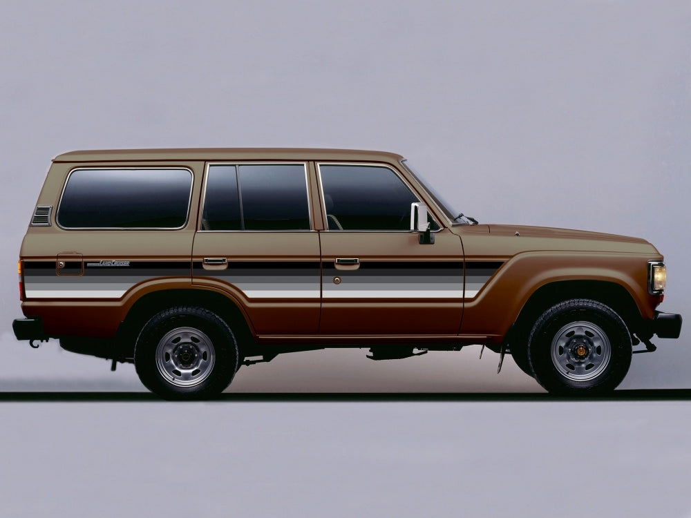 KAKADU BODY DECAL KIT : TOYOTA LAND CRUISER 60-SERIES