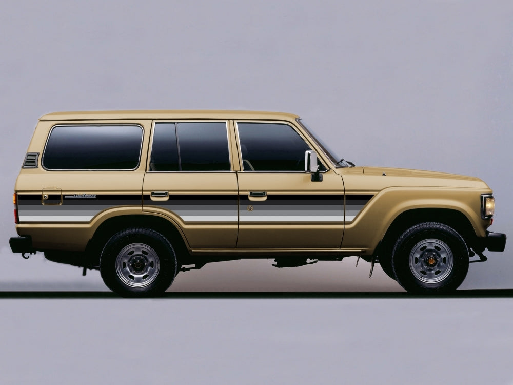 KAKADU BODY DECAL KIT : TOYOTA LAND CRUISER 60-SERIES