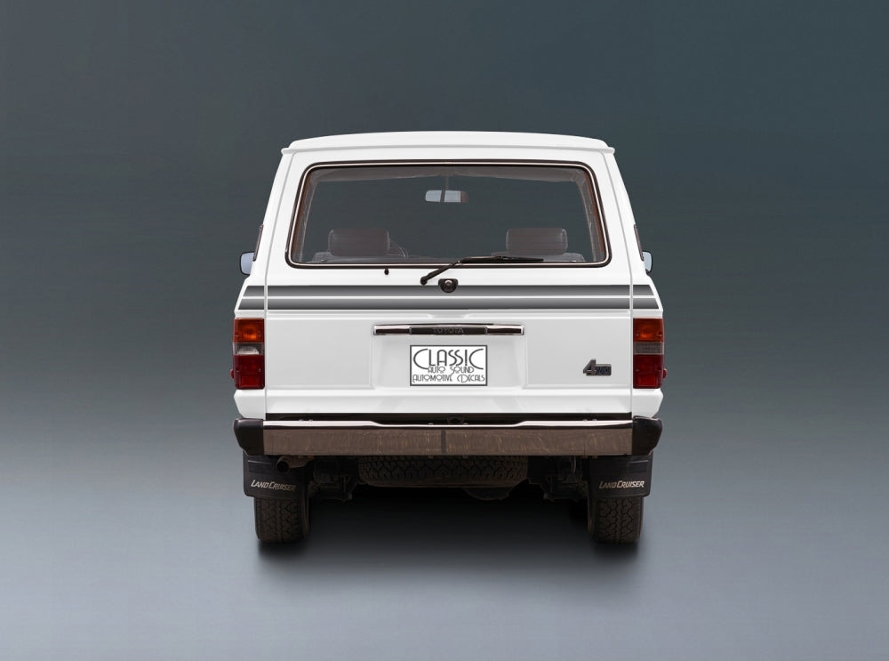 TINGALPA BODY DECAL KIT : TOYOTA LAND CRUISER 60-SERIES