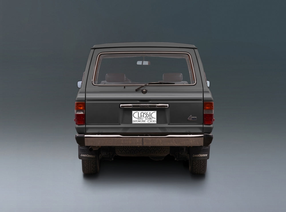 TINGALPA BODY DECAL KIT : TOYOTA LAND CRUISER 60-SERIES