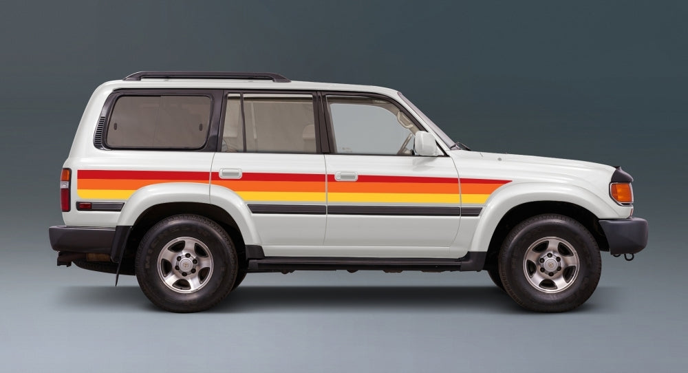 CASUARINA BODY DECAL KIT : 1994-1997 J80 TOYOTA LAND CRUISER (WAGON)