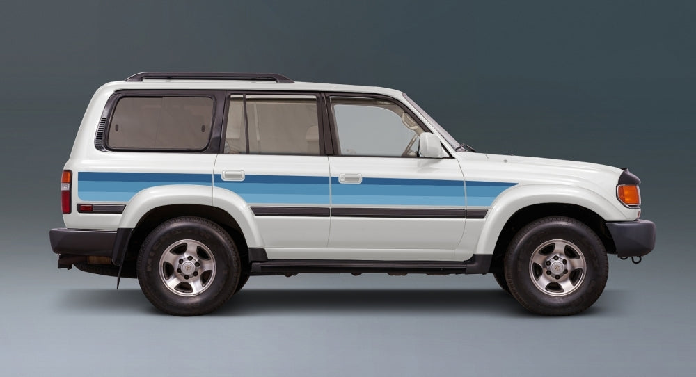 CASUARINA BODY DECAL KIT : 1994-1997 J80 TOYOTA LAND CRUISER (WAGON)