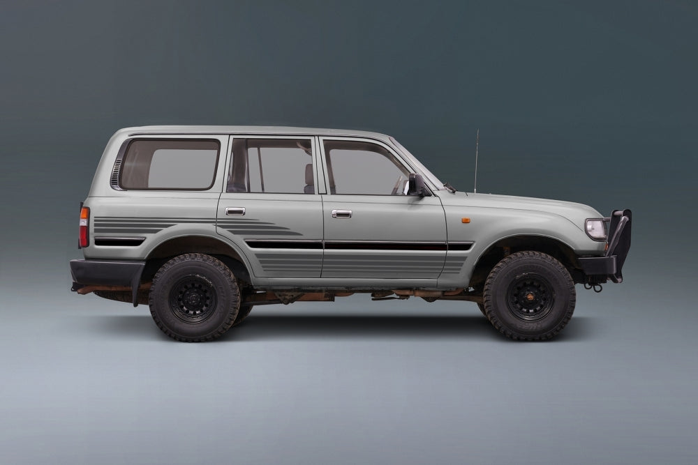 MIAMI BODY DECAL KIT : 1990-1994 J80 TOYOTA LAND CRUISER (WAGON)