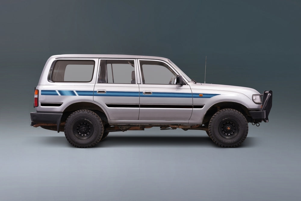 COOMA BODY DECAL KIT : 1990-1994 J80-SERIES TOYOTA LAND CRUISER (WAGON)