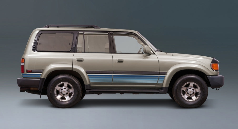 JABIRU BODY DECAL KIT : 1994-1997 J80 TOYOTA LAND CRUISER (WAGON)