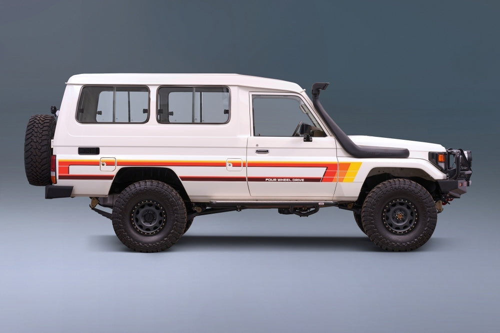 TWEED BODY DECAL KIT : J75-SERIES TOYOTA LAND CRUISER (TROOP CARRIER)