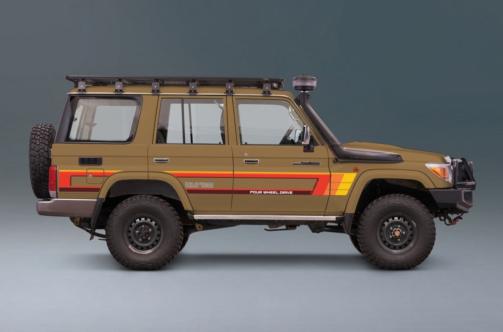 TWEED BODY DECAL KIT : J76-SERIES TOYOTA LAND CRUISER (WAGON)