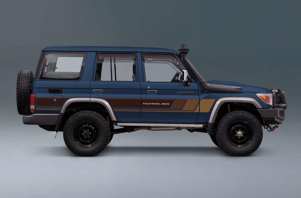 COBAR BODY DECAL KIT : J76-SERIES TOYOTA LAND CRUISER (WAGON)