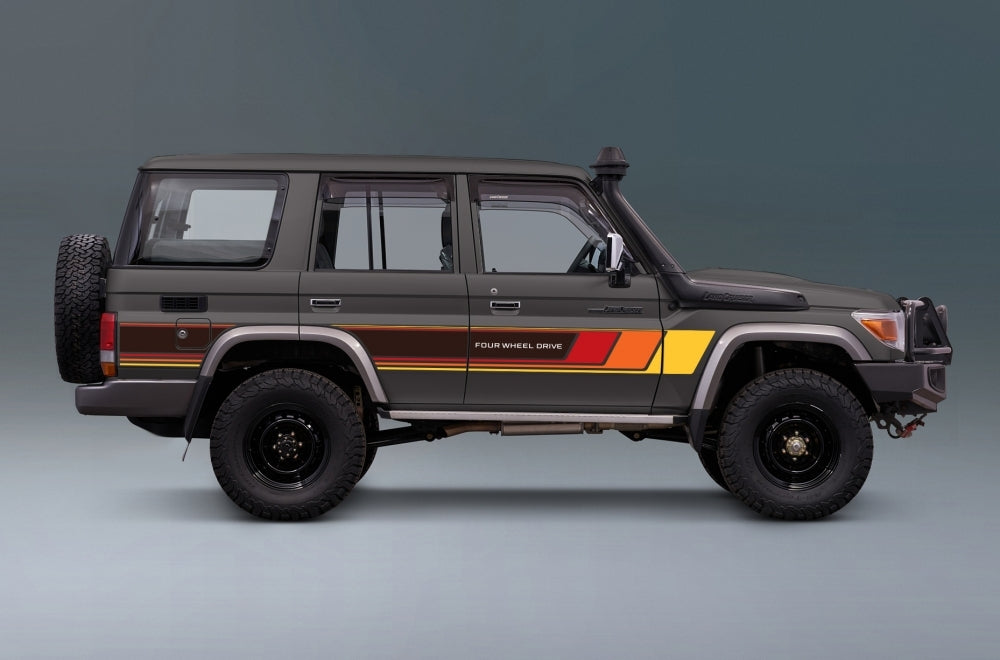 COBAR BODY DECAL KIT : J76-SERIES TOYOTA LAND CRUISER (WAGON)
