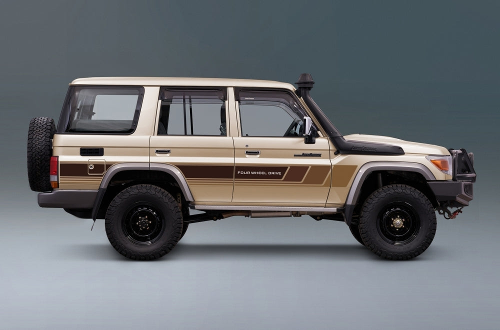 COBAR BODY DECAL KIT : J76-SERIES TOYOTA LAND CRUISER (WAGON)