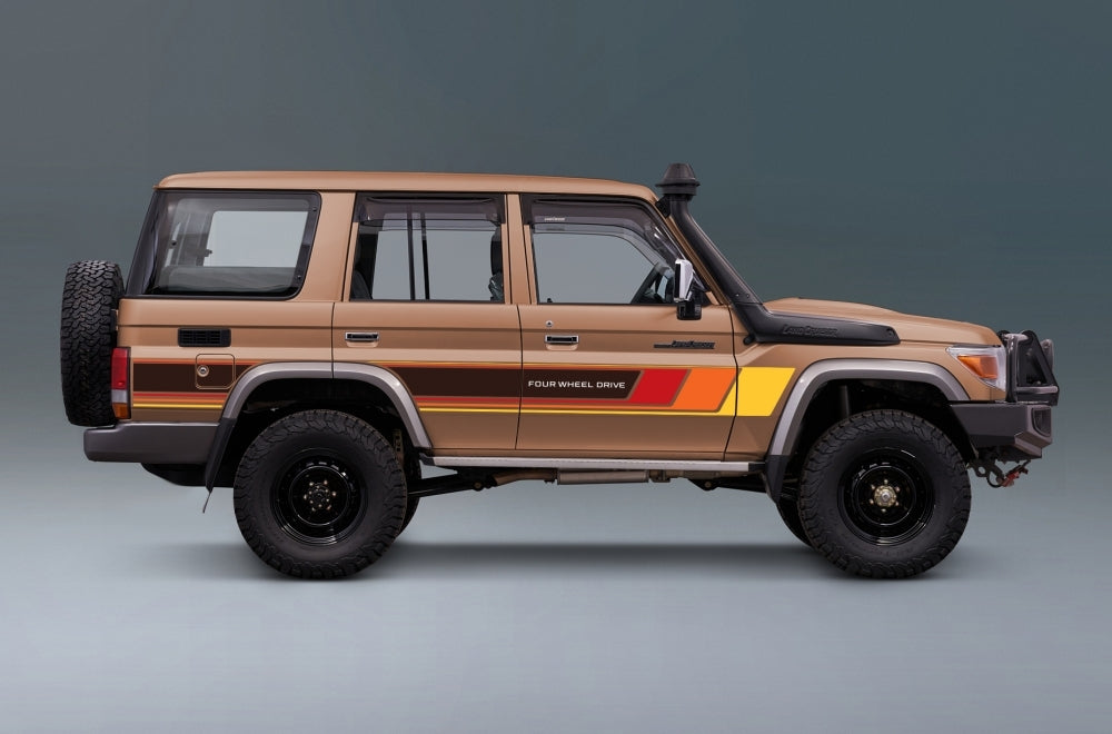 COBAR BODY DECAL KIT : J76-SERIES TOYOTA LAND CRUISER (WAGON)