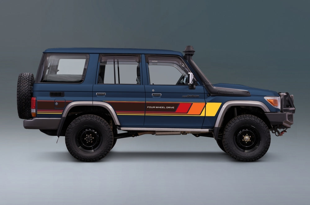 COBAR BODY DECAL KIT : J76-SERIES TOYOTA LAND CRUISER (WAGON)