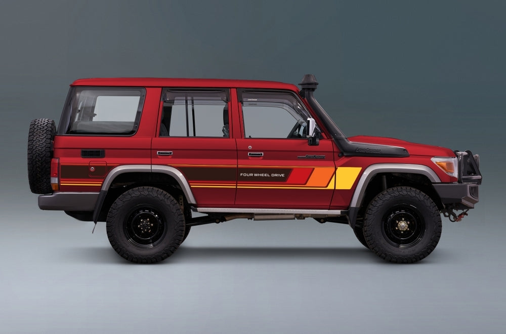 COBAR BODY DECAL KIT : J76-SERIES TOYOTA LAND CRUISER (WAGON)