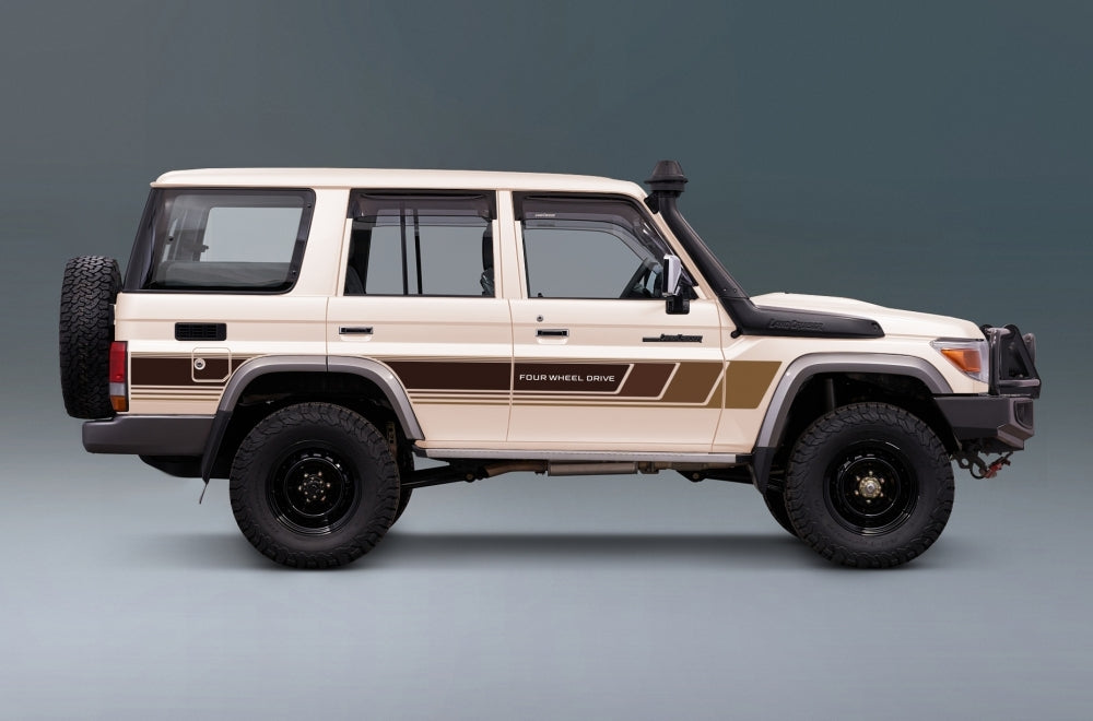 COBAR BODY DECAL KIT : J76-SERIES TOYOTA LAND CRUISER (WAGON)