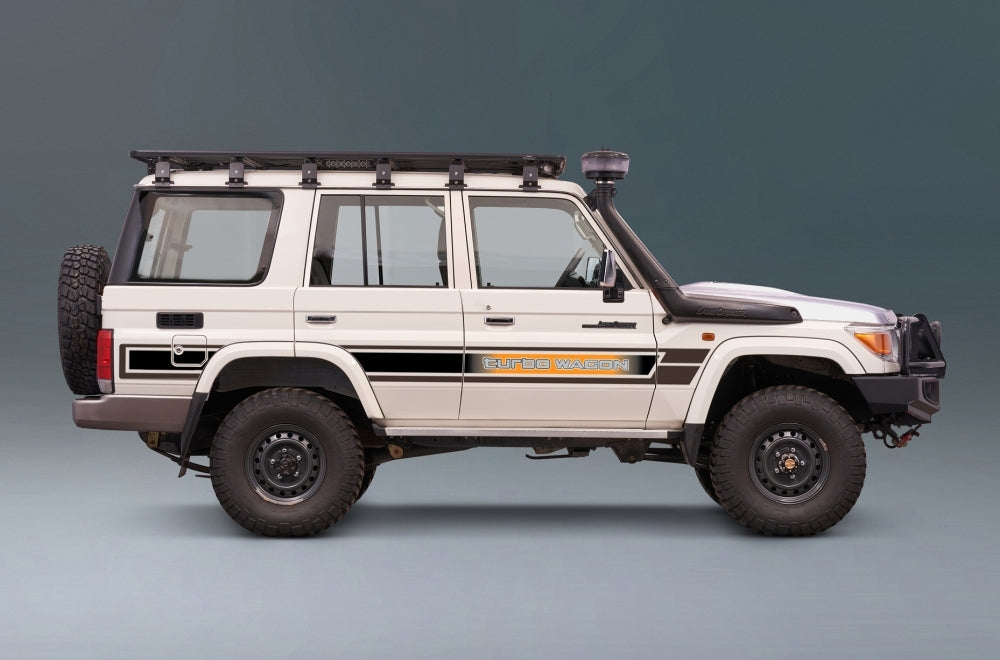 HELSINKI TURBO WAGON BODY DECAL KIT : J76-SERIES TOYOTA LAND CRUISER (WAGON)