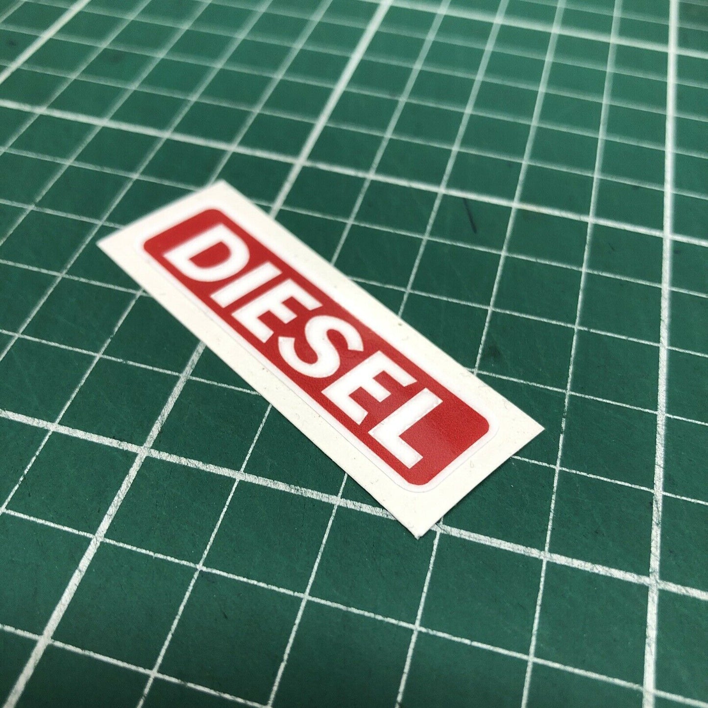 DIESEL FILLER CAUTION DECAL : 70/80-SERIES LAND CRUISER
