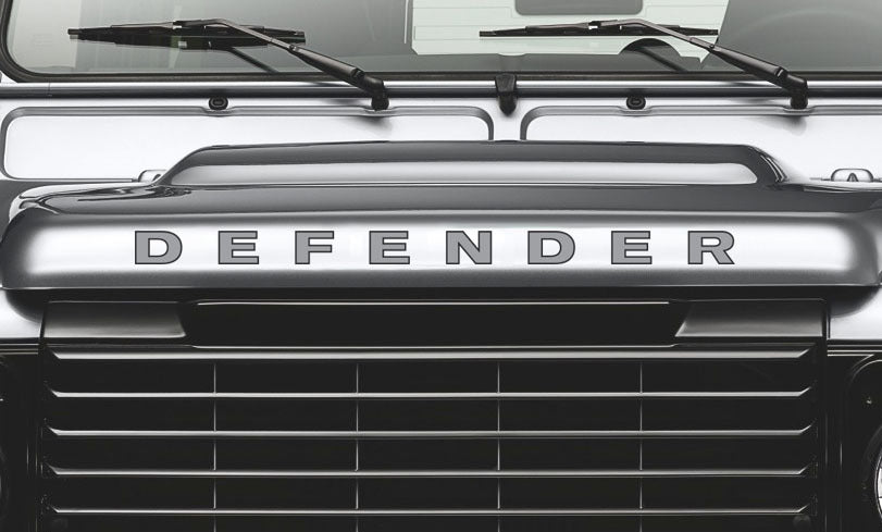 LAND ROVER DEFENDER BONNET DECAL (DEFENDER LOGO)