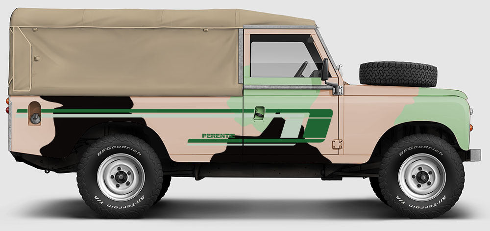 KOKODA BODY DECAL KIT : LAND ROVER PERENTIE