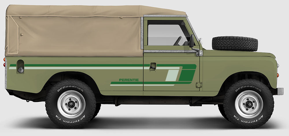 KOKODA BODY DECAL KIT : LAND ROVER PERENTIE