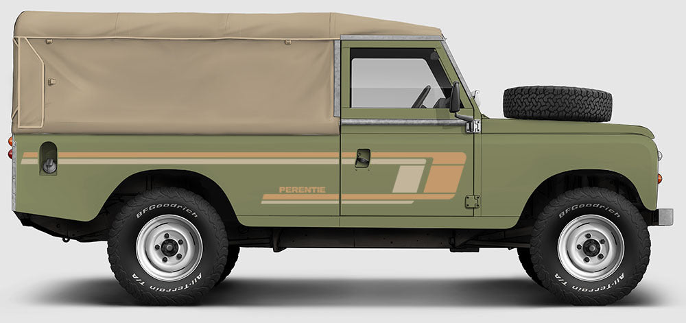 KOKODA BODY DECAL KIT : LAND ROVER PERENTIE