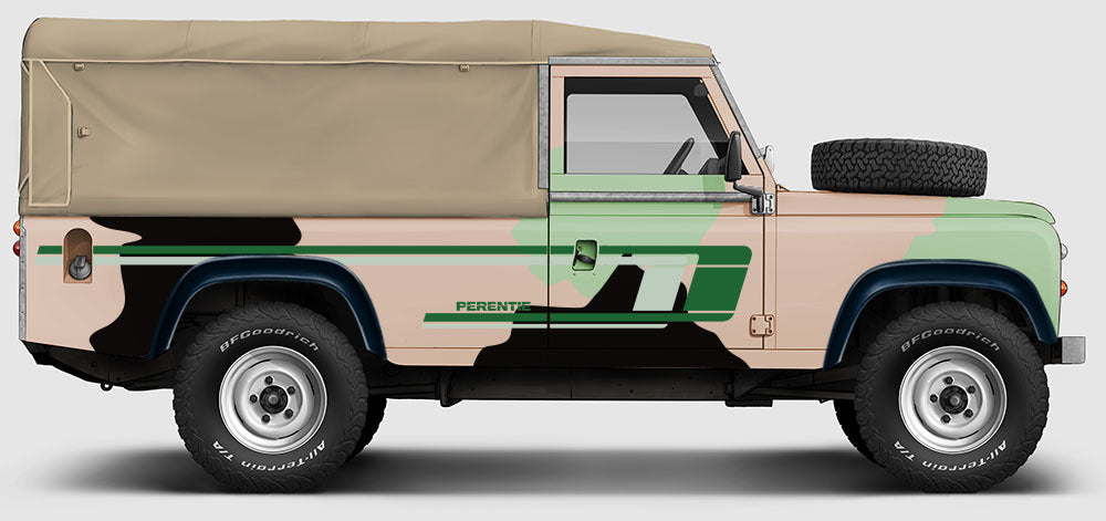 KOKODA BODY DECAL KIT : LAND ROVER PERENTIE