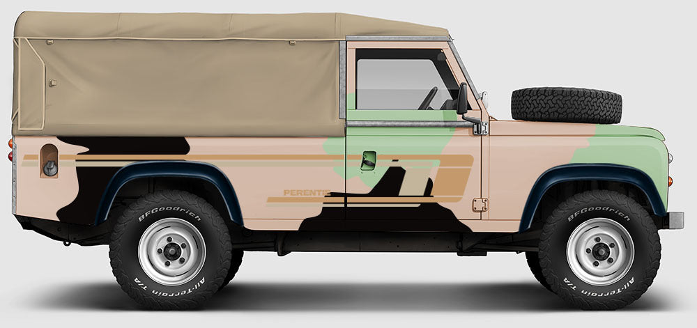 KOKODA BODY DECAL KIT : LAND ROVER PERENTIE