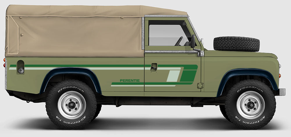 KOKODA BODY DECAL KIT : LAND ROVER PERENTIE