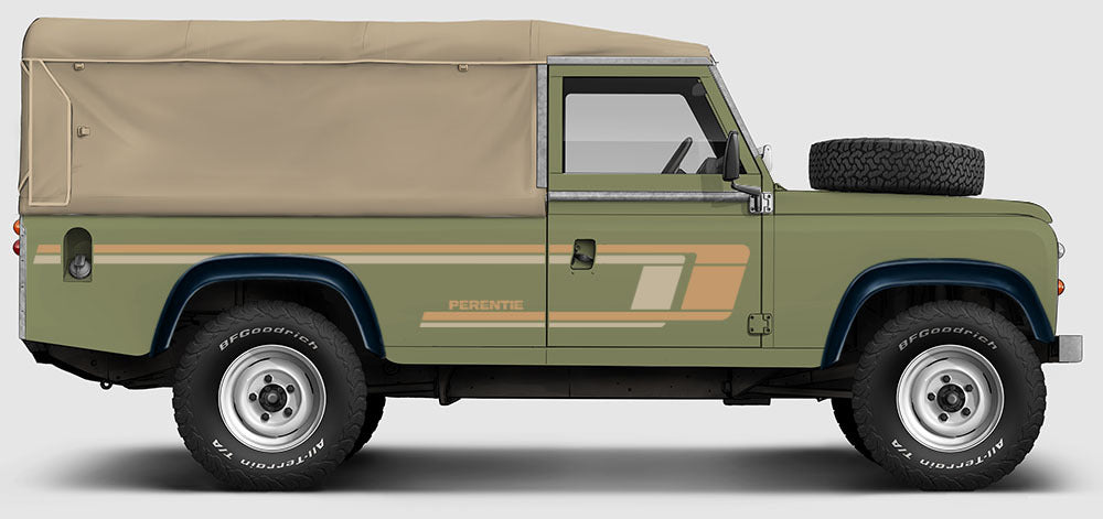 KOKODA BODY DECAL KIT : LAND ROVER PERENTIE