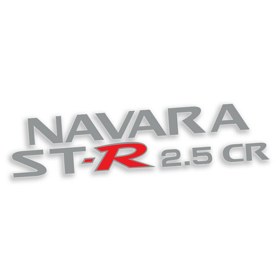 ST-R 2.5 CR DOOR DECAL : NISSAN NAVARA (D22/D40)