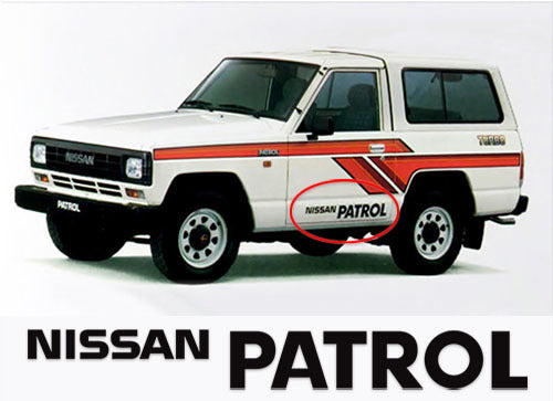 OSAKA BODY DECAL KIT : 1980-1989 MQ/MK/160 NISSAN PATROL (SWB)
