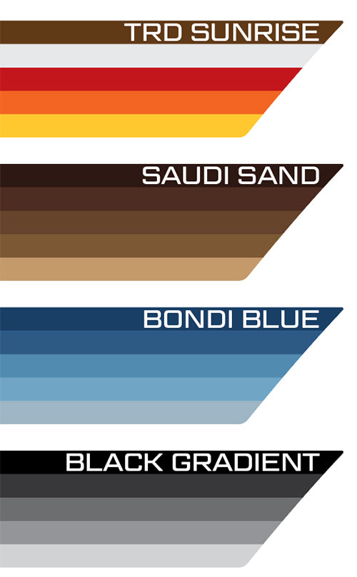 KAKADU BODY DECAL KIT : TOYOTA LAND CRUISER 60-SERIES