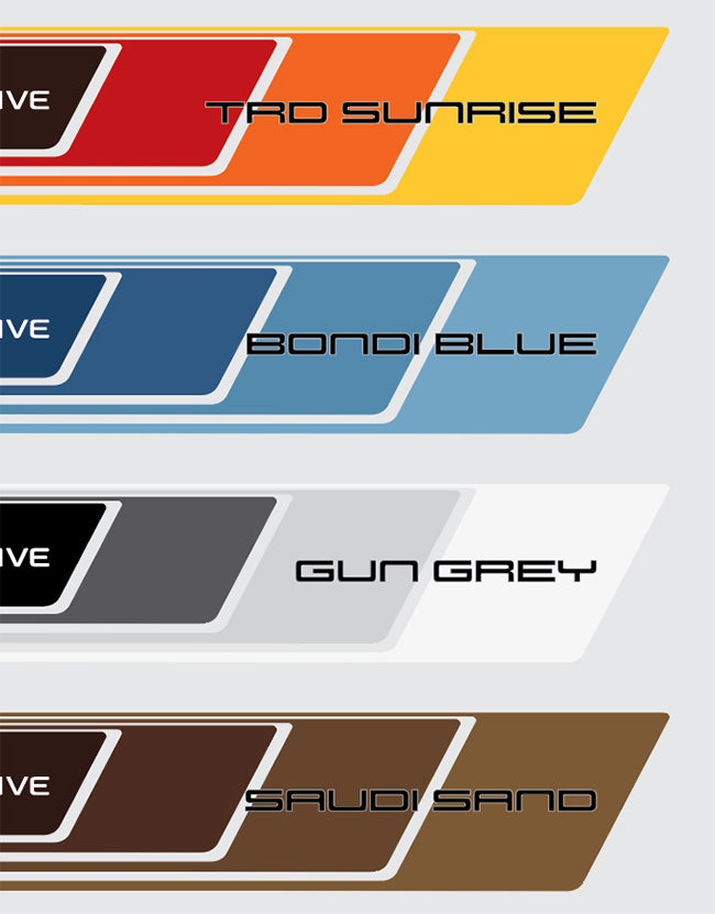 COBAR BODY DECAL KIT : TOYOTA LANDCRUISER LC71 (2023+)
