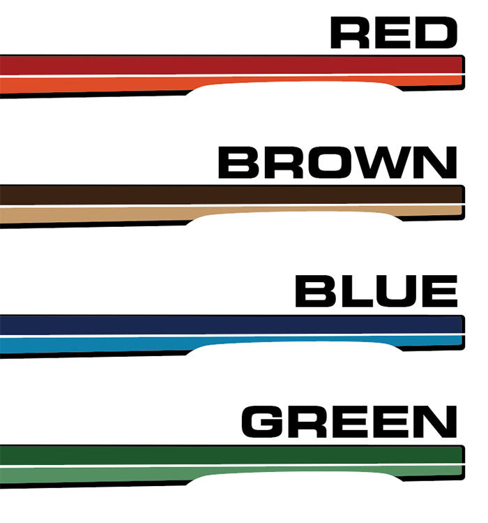 LIGHTNING RIDGE BODY DECAL KIT : 1980-1989 MQ/MK/160 NISSAN PATROL (SWB)