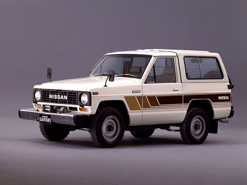 COBAR BODY DECAL KIT : 1980-1989 MQ/MK/160 NISSAN PATROL (SWB)