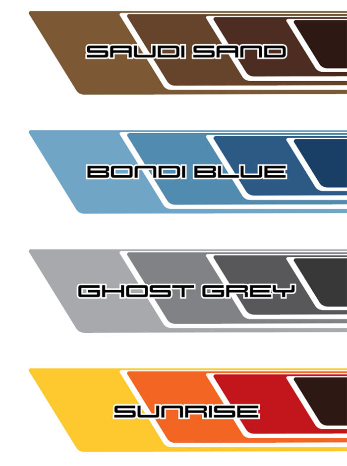 COBAR BODY DECAL KIT : NISSAN PATROL (G60)