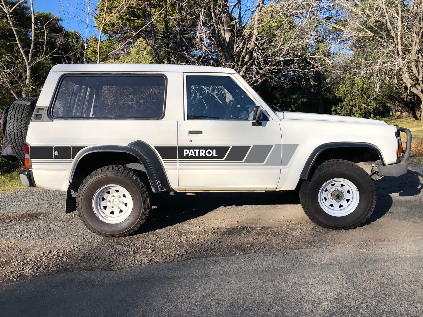 COBAR BODY DECAL KIT : 1987-1997 GQ/Y60 NISSAN PATROL (SWB)