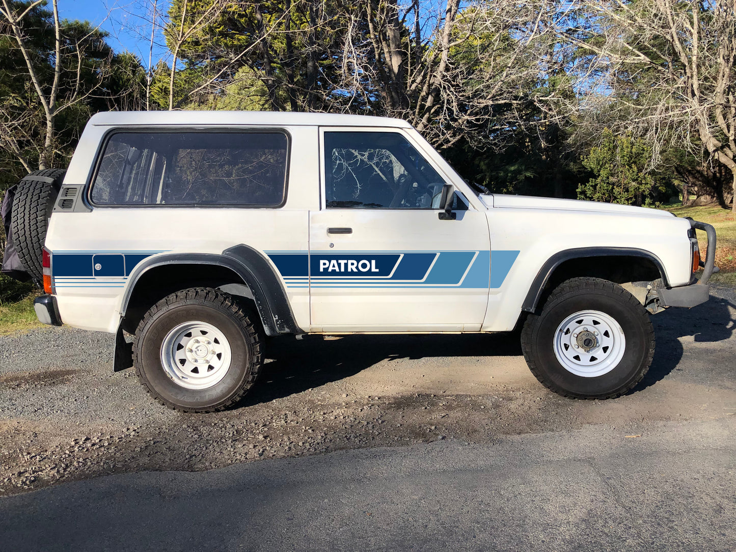 COBAR BODY DECAL KIT : 1987-1997 GQ/Y60 NISSAN PATROL (SWB)