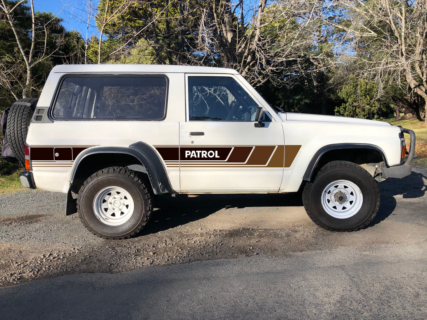 COBAR BODY DECAL KIT : 1987-1997 GQ/Y60 NISSAN PATROL (SWB)