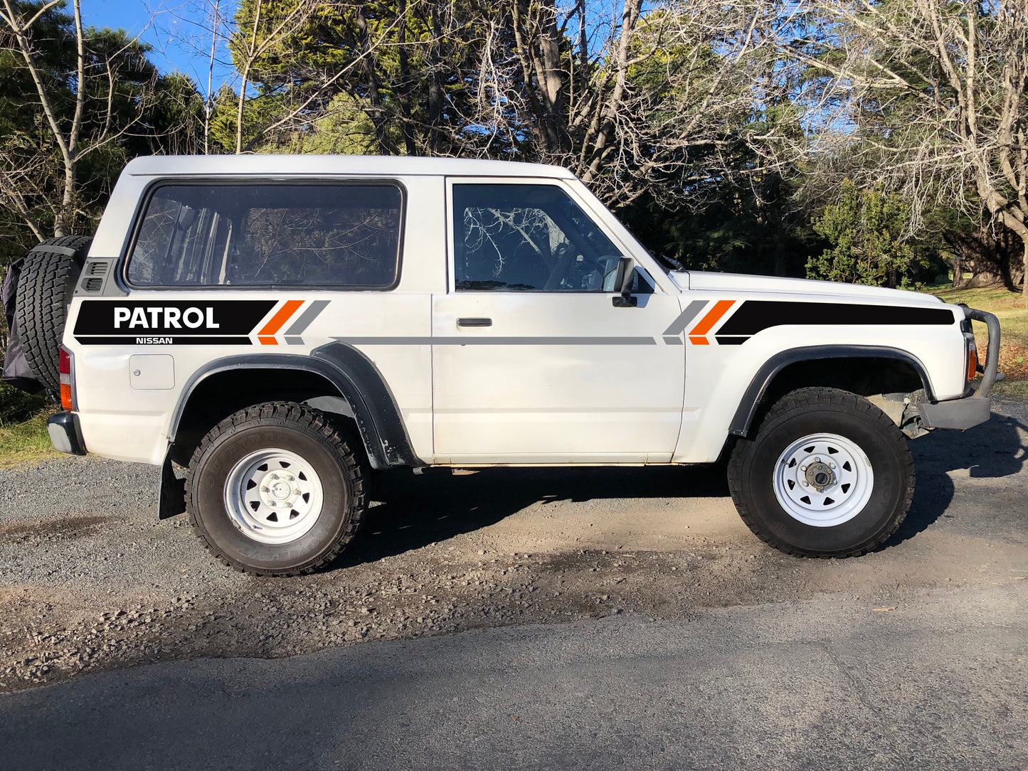 TERRIGAL BODY DECAL KIT : 1987-1997 GQ/Y60 NISSAN PATROL (SWB)