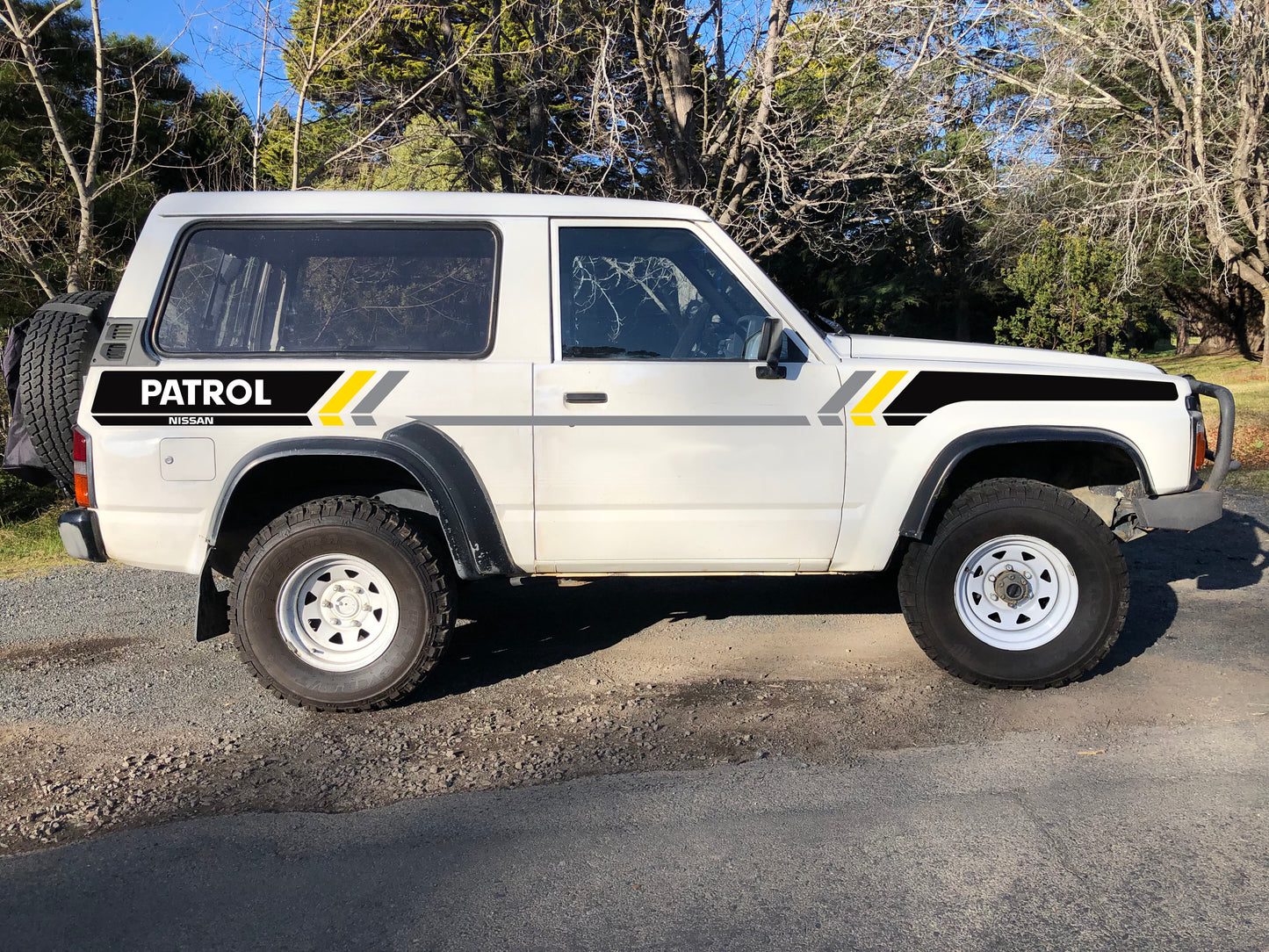 TERRIGAL BODY DECAL KIT : 1987-1997 GQ/Y60 NISSAN PATROL (SWB)