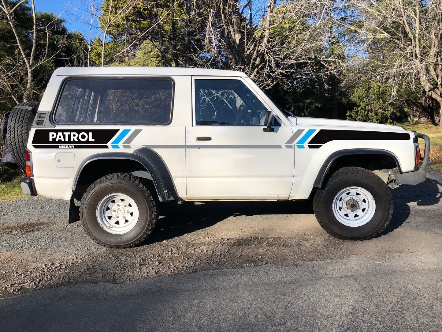 TERRIGAL BODY DECAL KIT : 1987-1997 GQ/Y60 NISSAN PATROL (SWB)