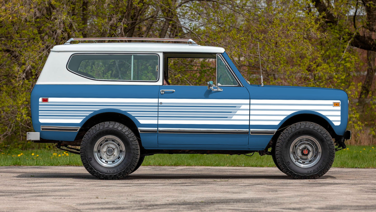 SHADOW INSPIRED BODY DECAL KIT : INTERNATIONAL SCOUT II / TRAVELER / TERRA